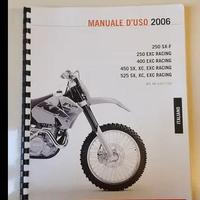 Manuale uso/manutenzione KTM vari anni e modelli