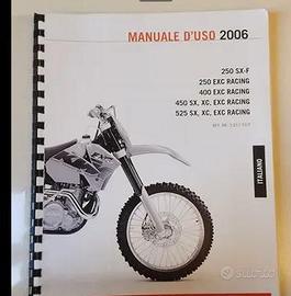 Manuale uso/manutenzione KTM vari anni e modelli