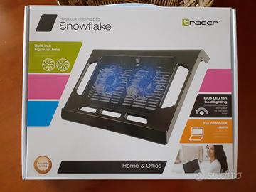 NOTEBOOK COOLING PAD TRACER 2 VENTOLE Nuovo