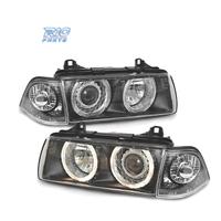 FARI BMW E36 COUPE CABRIO ANGEL EYES FONDO NERO