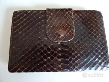 Portafoglio vera pelle Vintage