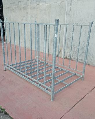 Scaffalatura Zincata Impilabile Modulare