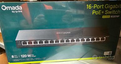 switch with 16p omada imballato nuovo