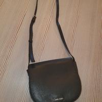 Borsa a tracolla nera Calvin Klein