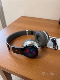 Cuffie Wireless Bluetooth con Radio FM e MicroSD