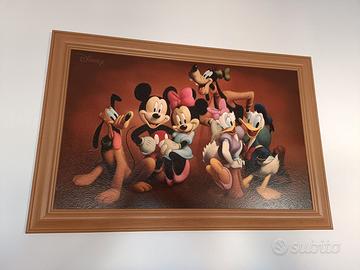 Quadro personaggi  Walt Disney
