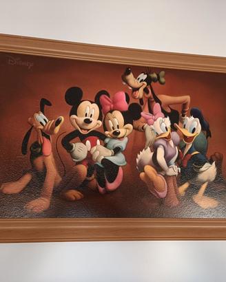 Quadro personaggi  Walt Disney