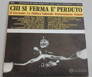 Inni, canti e marce dell'impero - disco in vinile