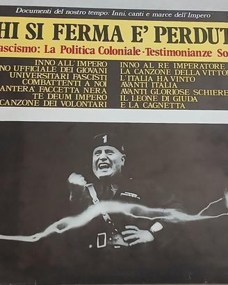 Inni, canti e marce dell'impero - disco in vinile
