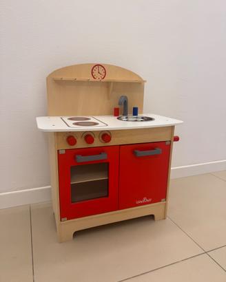 Cucina da bambini in legno