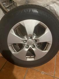 4 cerchi rav4 con gomme usate