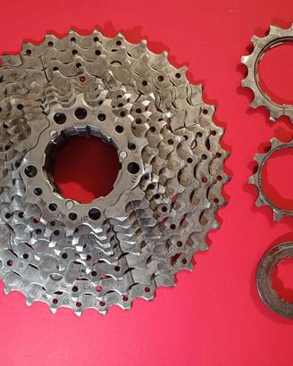 Pacco pignoni Shimano 10v