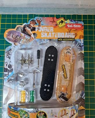 Finger Skateboard con Accessori