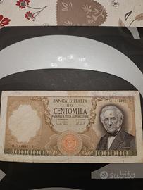 100000 lire manzoni banconota 
