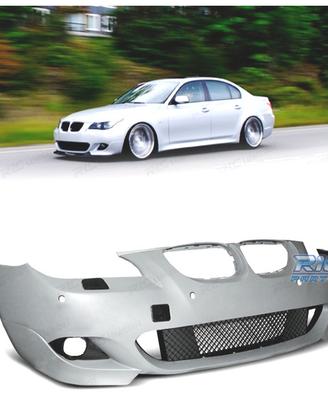 PARAURTI ANTERIORE BMW E60 E61 03-07 LOOK M PDC SR