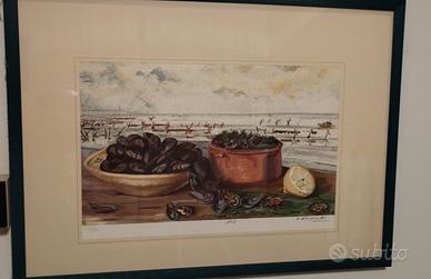 Stampe numerate e incorniciate 