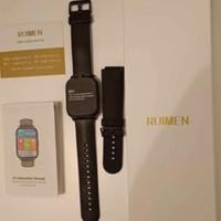 Smartwatch orologio nero contapassi sonno battito 