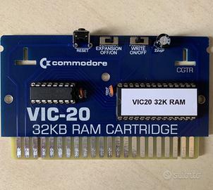 COMMODORE VIC-20 - ESPANSIONE MEMORIA 32K