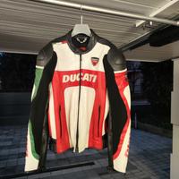 giacca pelle moto Dainese Ducati tg 52