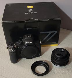 Nikon Z50 + obiettivo 16-50 f/3.5-6.3 DX
