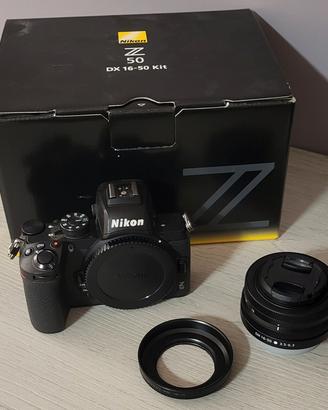 Nikon Z50 + obiettivo 16-50 f/3.5-6.3 DX