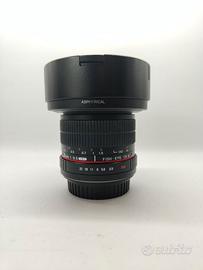 Obiettivo Samyang 8mm f/3.5 UMC Fish-eye CS II