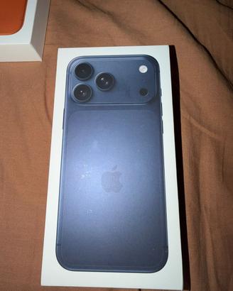 Iphone 17 pro max blu scuro