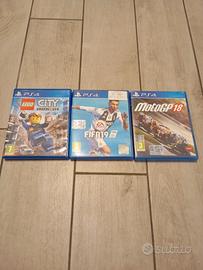 Giochi PS4 Fifa 19-Moto GP18-Lego City 