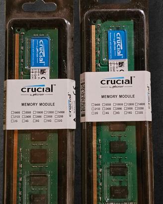 Ram crucial 8gb x2
