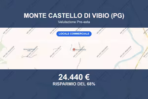 Immobile in asta di 75 m² a Monte Castello di Vibi