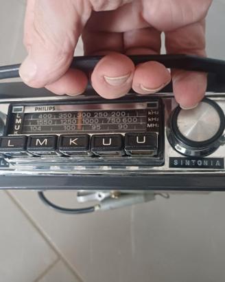 Autoradio con slitta e portaoggetti per fiat 500