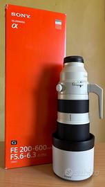 Obiettivo sony 200-600 G OSS