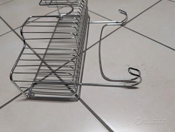 porta sapone shampoo a muro per doccia