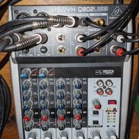 Mixer - BEHRINGER Xenyx Q802 USB

