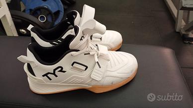 Scarpe da sollevamento pesi TYR L-2 Lifter  bianco
