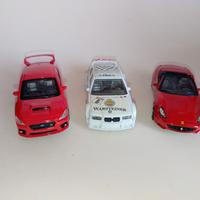 Lotto 3 Modellini Burago Bburago 1/43 Auto Vintage