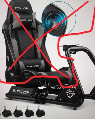 gtplayer simulatore guida cockpit PS4/ps5/PC/xbox