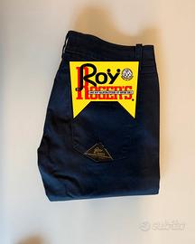 Roy Roger's pantalone cotone uomo De Lux blu