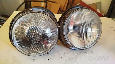 Coppia fari completi Fiat 850 coupé Innocenti mini