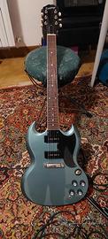 Epiphone SG Pelham Blue