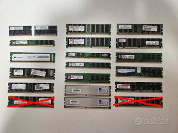Vecchie RAM (per i prezzi contattatemi)