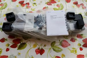 Barre porta sci/snow originali per Audi A5.