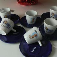 6 Tazze caffè NIVEA CREMA gadget pubblicitario