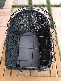 Cestino porta animali per bici