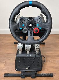Logitech G29 Driving Force + Pedaliera + Supporto