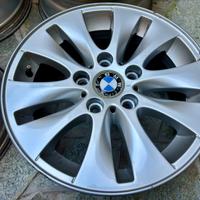 4 CERCHI IN LEGA 7 X 16" BMW SERIE 1 ORIGINALI