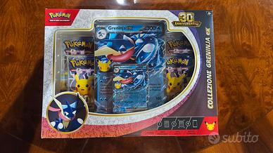 Pokemon 30° Anniversario-Collezione Greninja EX