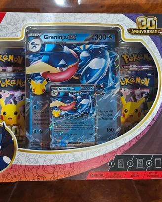 Pokemon 30° Anniversario-Collezione Greninja EX