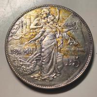 🇮🇹 5 Lire Commemorativa 1911 - 50° Unità Italia 