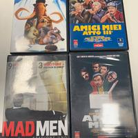 lotto di 4 DVD-AMICI MIEI 1/3-MAD MAN-ERAGL